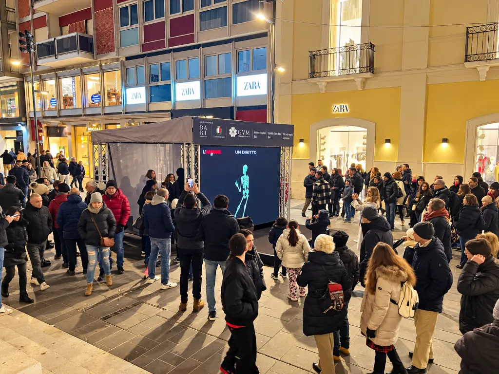 Evento notturno tra i negozi di Bari.webp