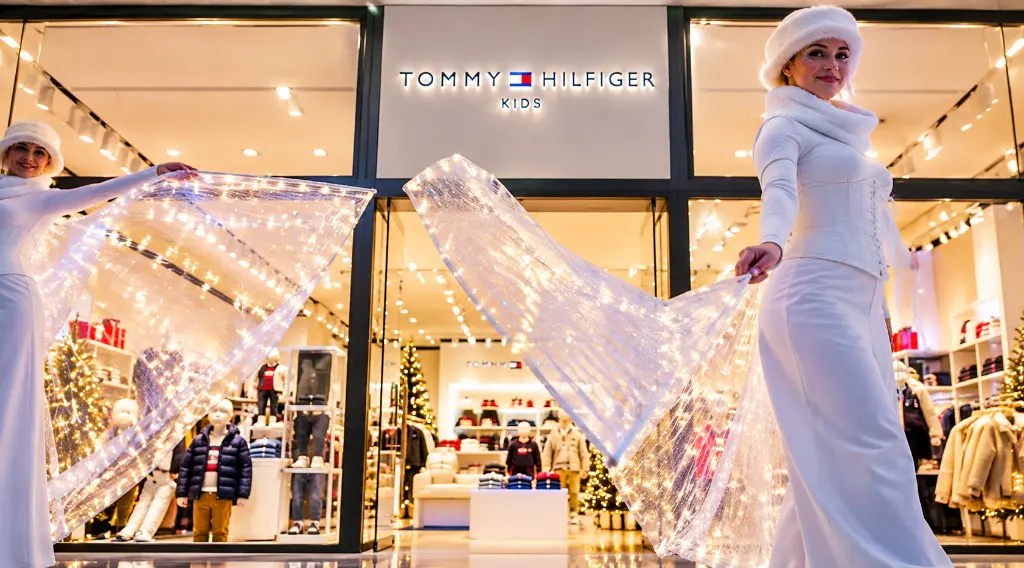 Vetrina invernale Tommy Hilfiger Kids.webp