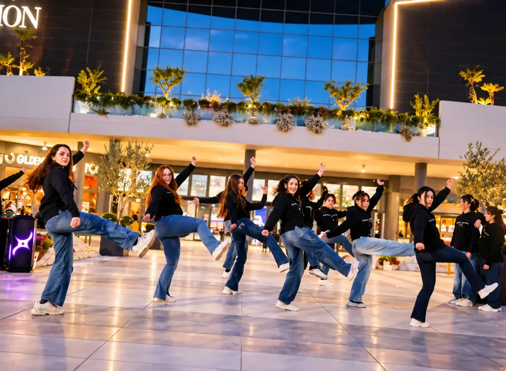 Danza sincronizzata al centro commerciale.webp